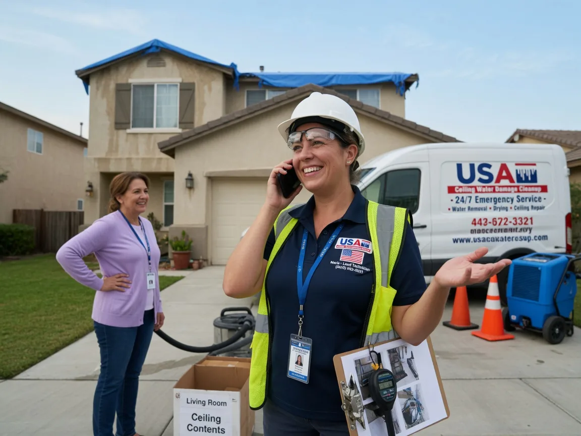 Ceiling Water Damage Restoration Petrolia, TX FAQs